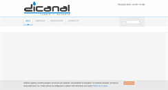 Desktop Screenshot of dicanal.com